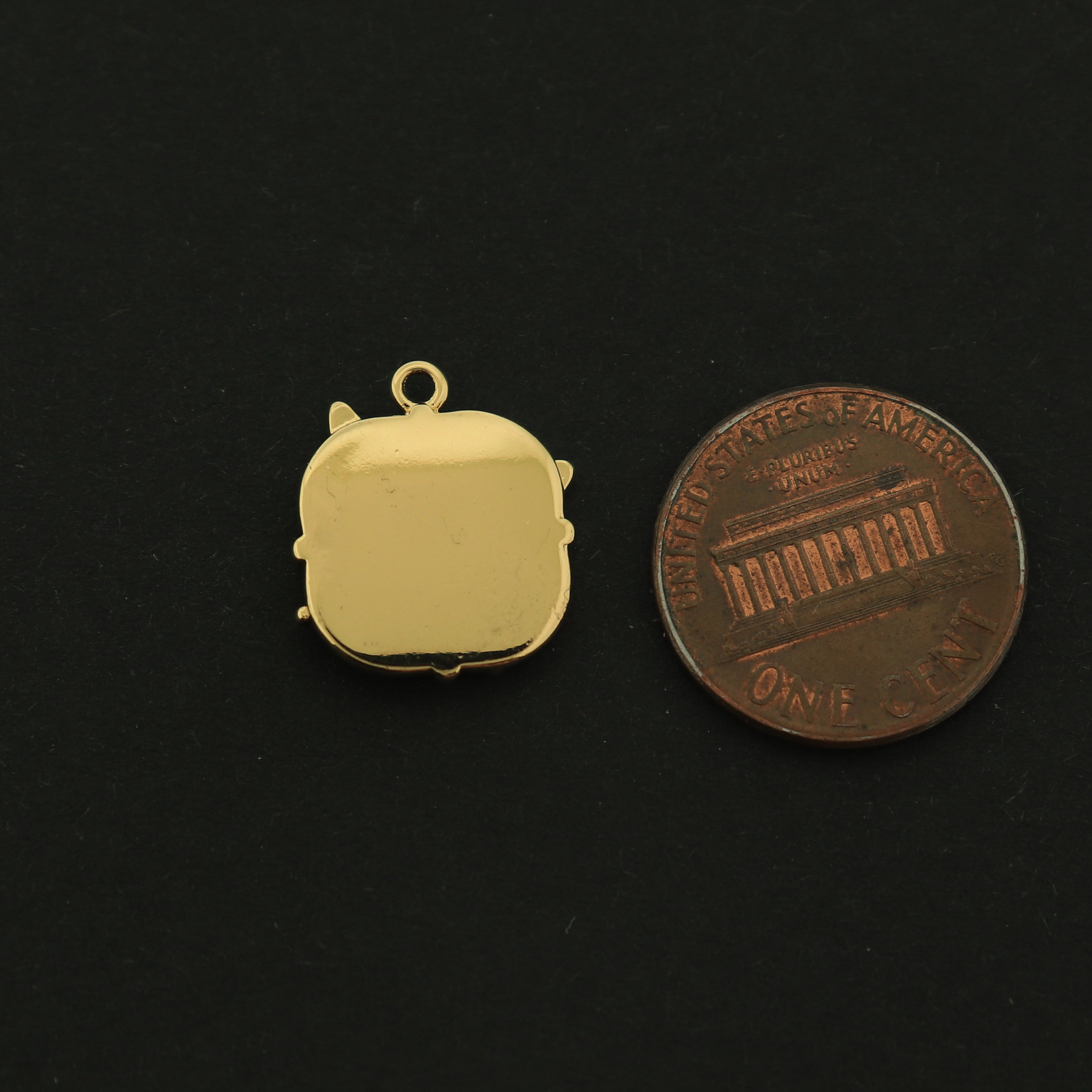 14k Butterfly Charm - Insect Pendant - 14k Gold Filled - GLD365