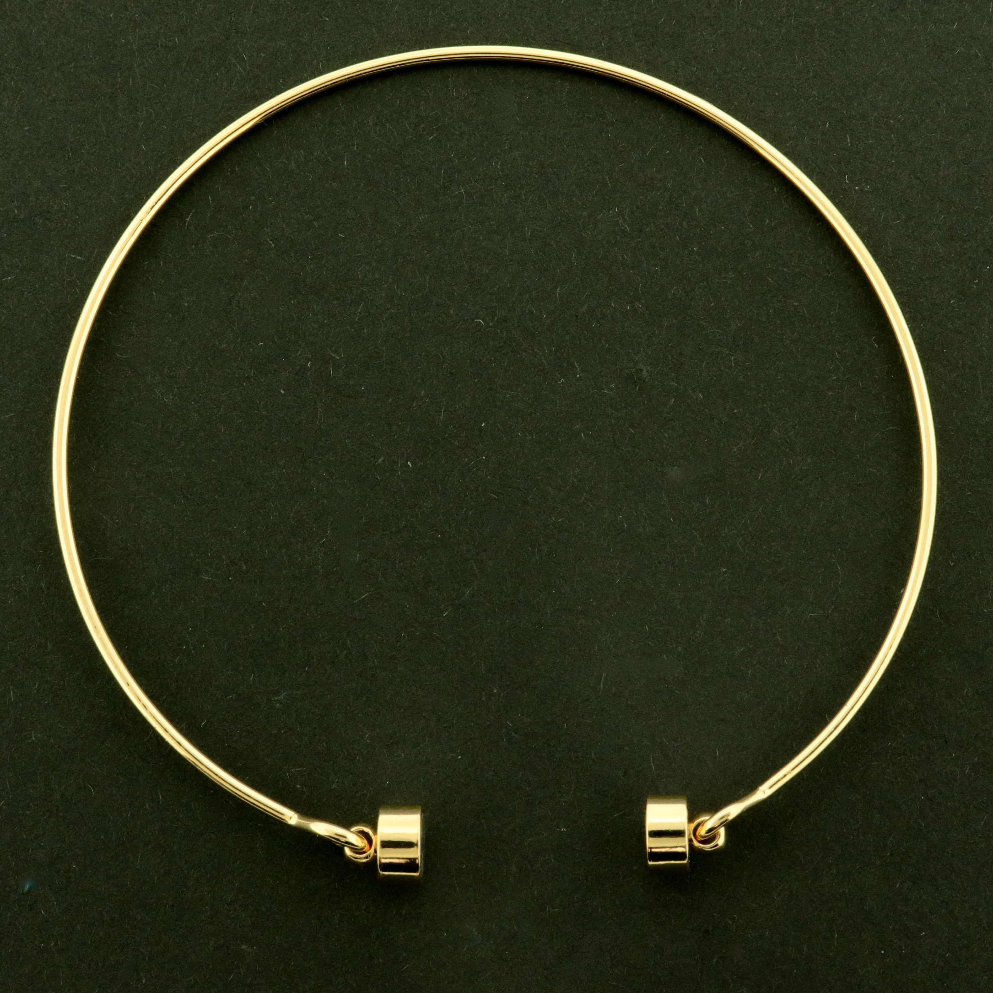 14k Gold Plated Magnetic Bracelet - 60mm - Choose Your Tone & Type!