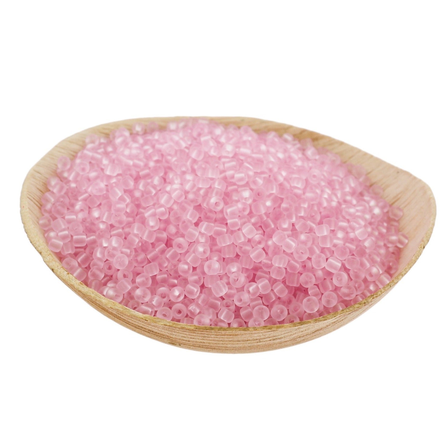 1600 Transparent Seed Glass Beads - 8/0 3mm - 50 grams - Choose Your Color!