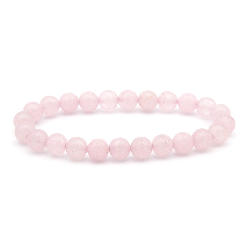 Polished Gemstone Beaded Bracelets - 8mm - Elastic - Choose from 17 Gemstones!