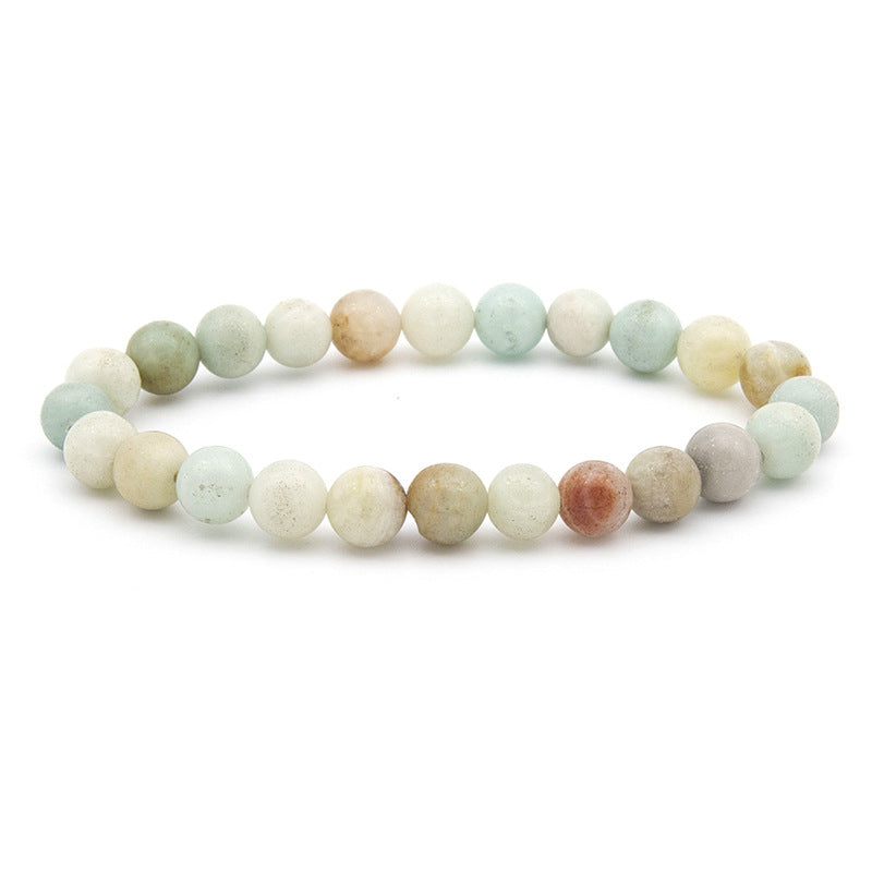 Polished Gemstone Beaded Bracelets - 8mm - Elastic - Choose from 17 Gemstones!