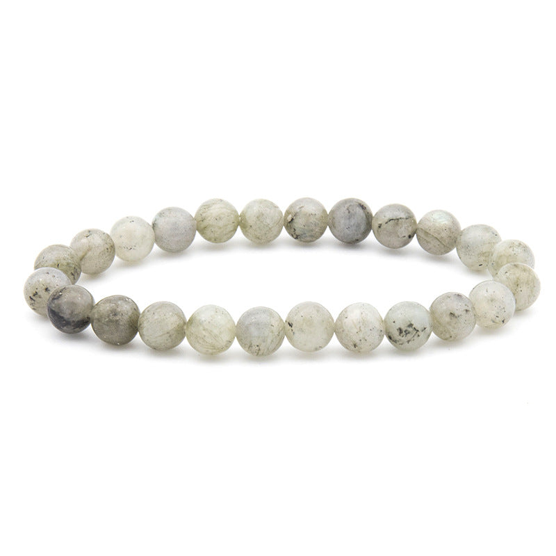 Polished Gemstone Beaded Bracelets - 8mm - Elastic - Choose from 17 Gemstones!