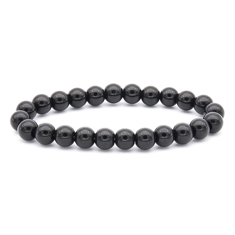 Polished Gemstone Beaded Bracelets - 8mm - Elastic - Choose from 17 Gemstones!