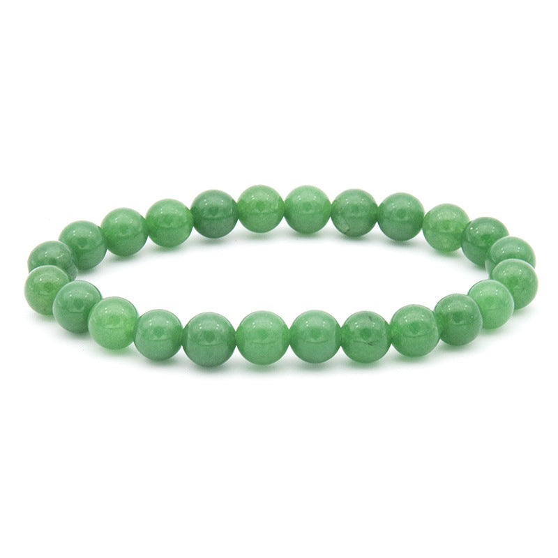 Polished Gemstone Beaded Bracelets - 8mm - Elastic - Choose from 17 Gemstones!