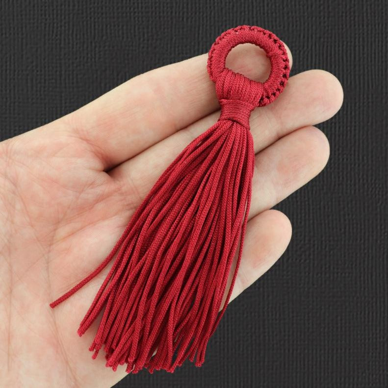2 Cotton Tassels - 110mm - 1 Pair - Choose Your Color!