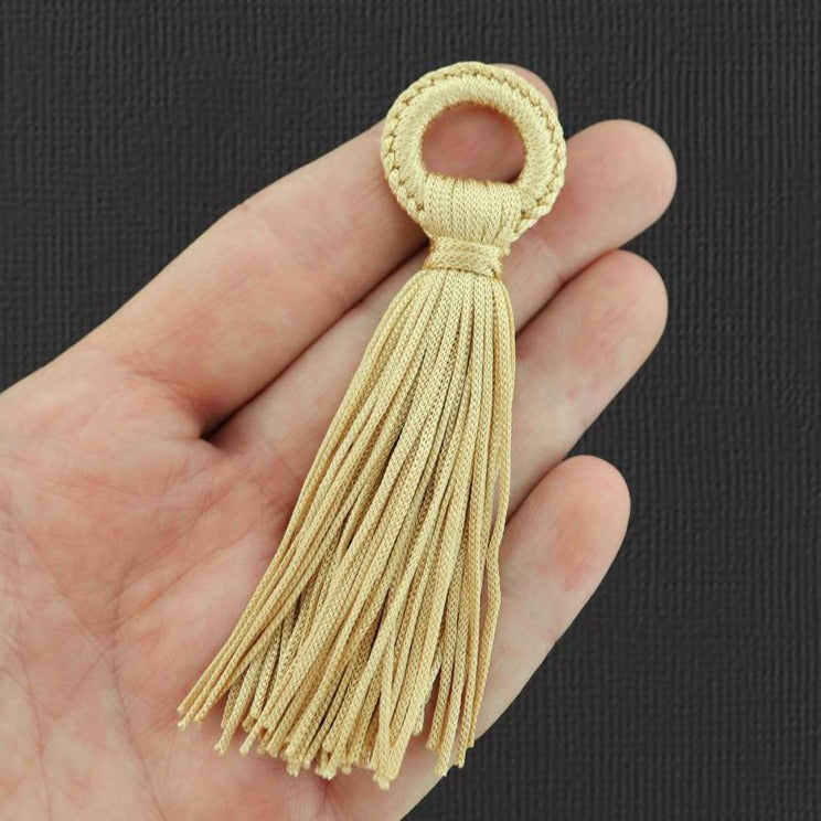 2 Cotton Tassels - 110mm - 1 Pair - Choose Your Color!
