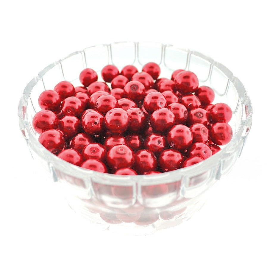 25 Round Resin Metallic Beads - 12mm - Choose Your Color!