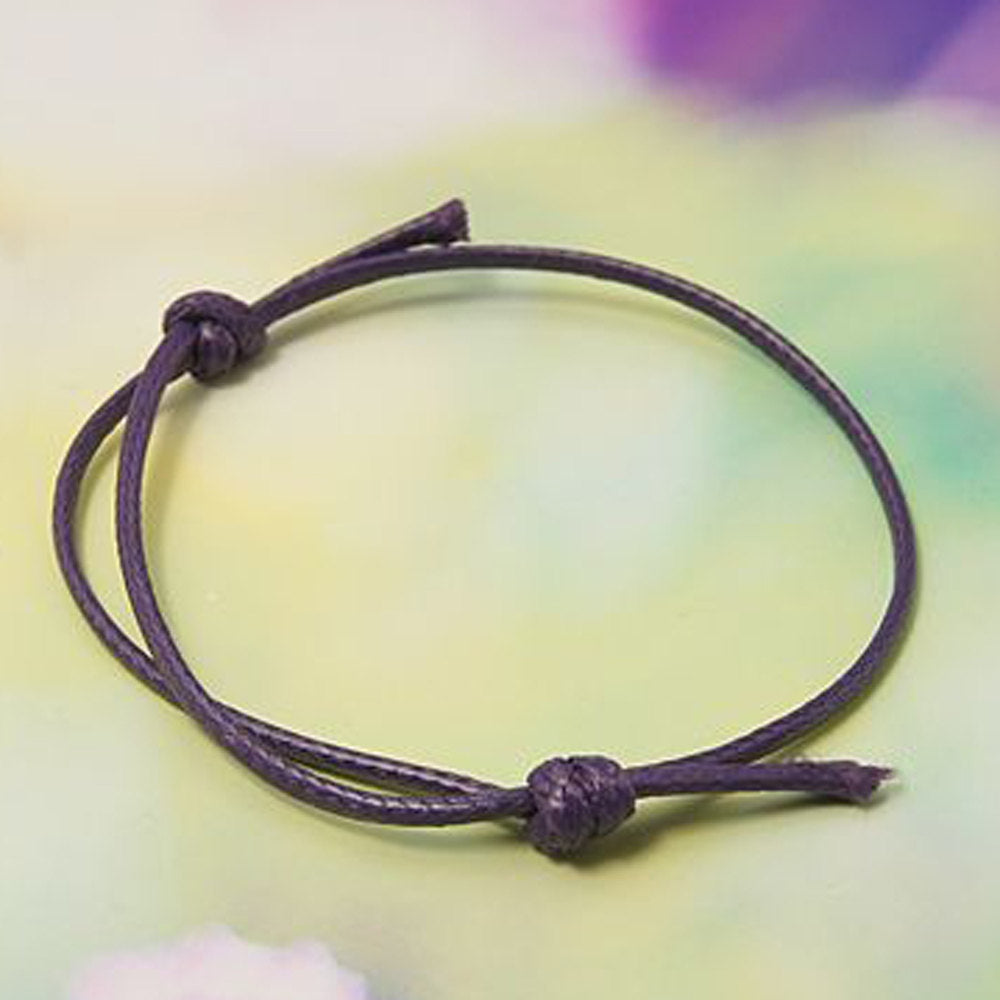 Bracelet Cordon Wax Noir - 40-80mm - 4 Bracelets - N072