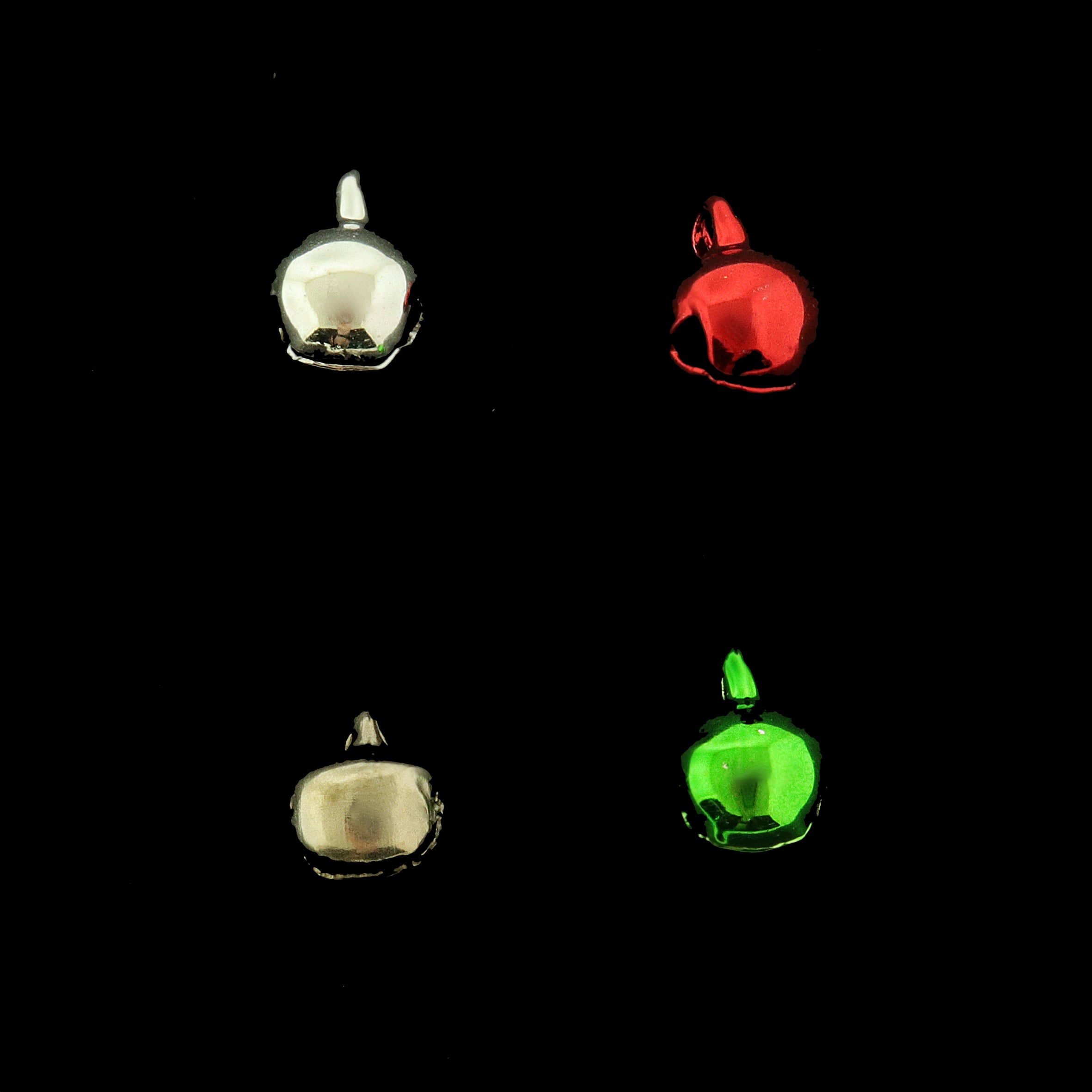 50 Jingle Bells Charms - Choose Your Color!