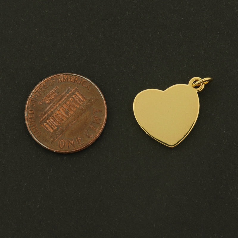 18k Grandpa Charm - Family Pendant - 18k Gold Plated Brass - GLD773