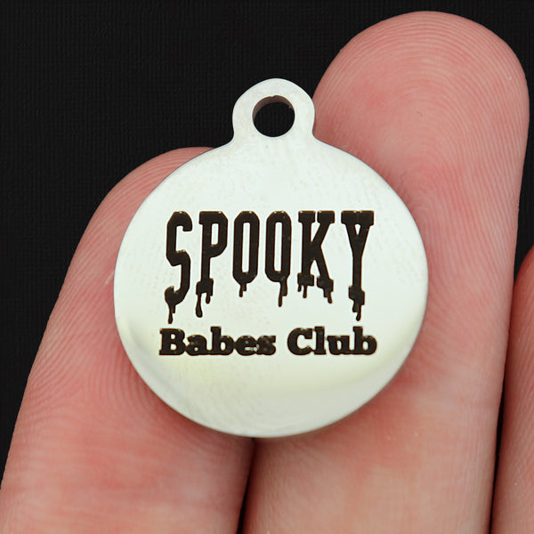 Spooky Babes Club Stainless Steel Charms - BFS001-8184