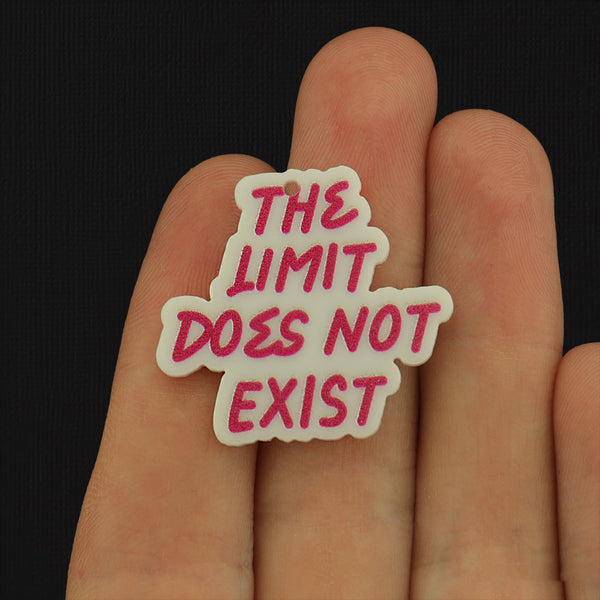 4 The Limit Does Not Exist Acrylic Charms - K370