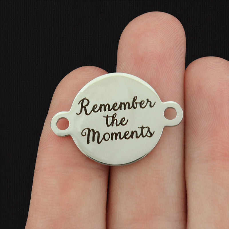 Remember the Moments Stainless Steel Charms - BFS027-0556