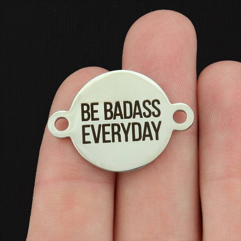 Be Badass Everyday Stainless Steel Charms - BFS027-1221