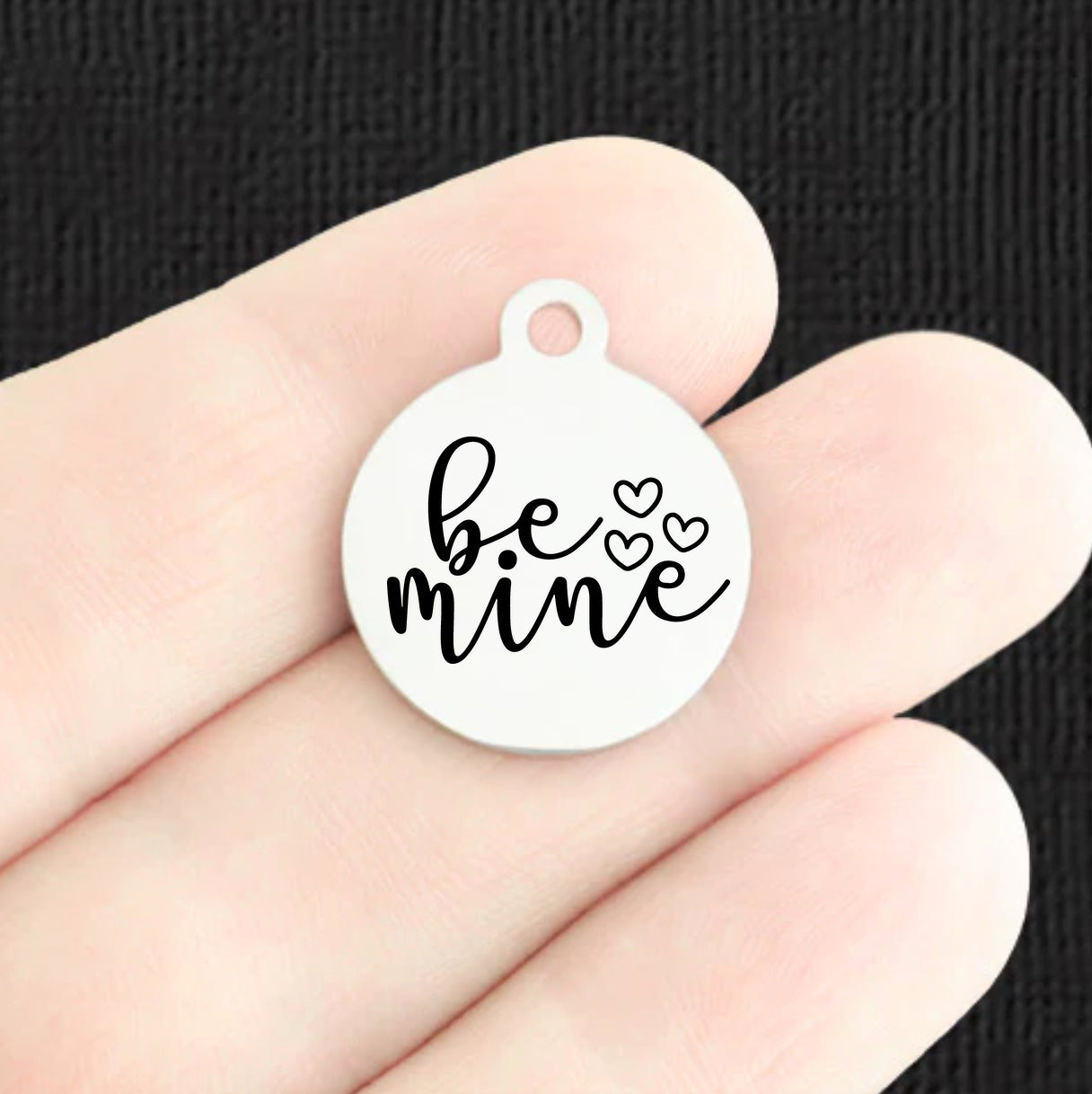 Be Mine Stainless Steel Charms - BFS001-8400