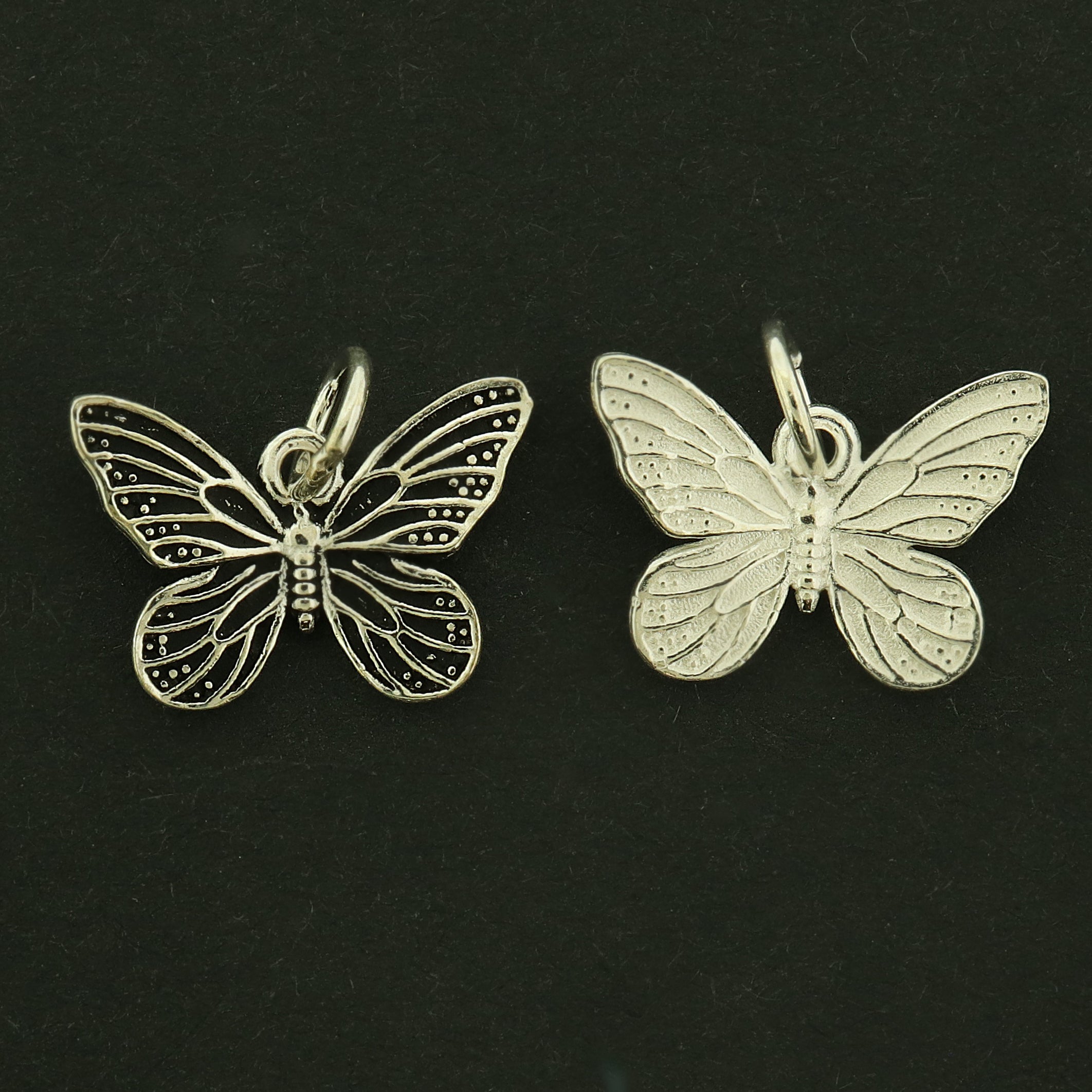 2 planche Ouija Planchette Antique Silver Tone Charms - SC2979