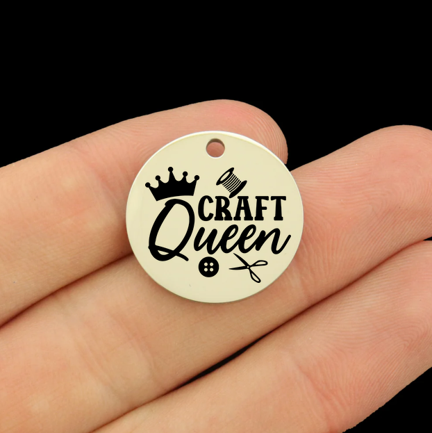 Craft Queen Stainless Steel Charms - BFS044-8628