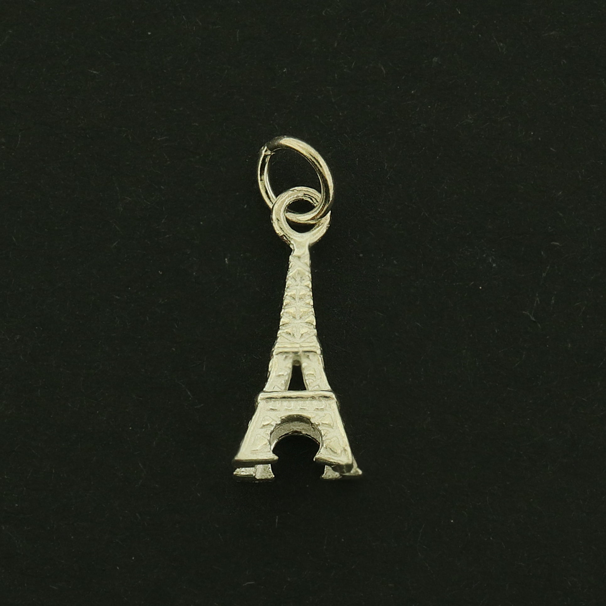 Eiffel Tower Sterling Silver Charms - Travel Pendant - ST140