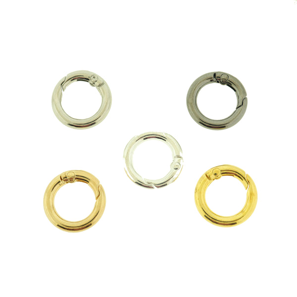 Spring Gate Clasps 20mm x 3mm - 1 Clasp - Choose Your Tone