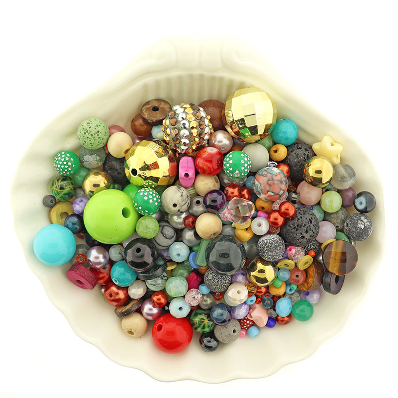 OVERSTOCK Bead Grab Bag - Choose Your Size - Less Than Wholesale Cost 90% Off - GRAB007