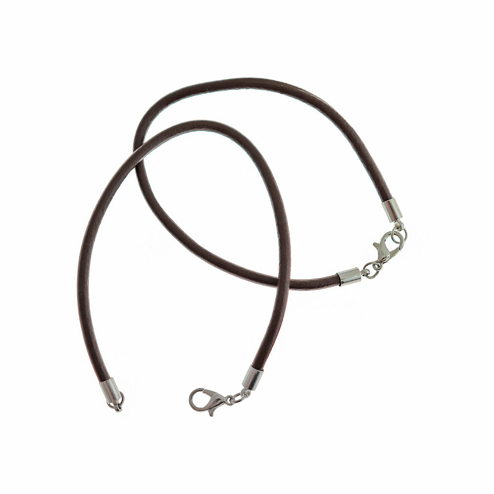 Imitation Leather Bracelet - 7" - 4mm - Choose Your Color & Quantity!