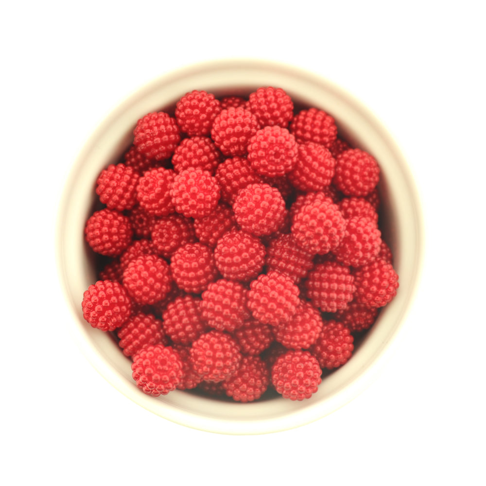 Imitation Pearl Acrylic Berry Bead - 12mm - 20 Beads - Choose Your Color