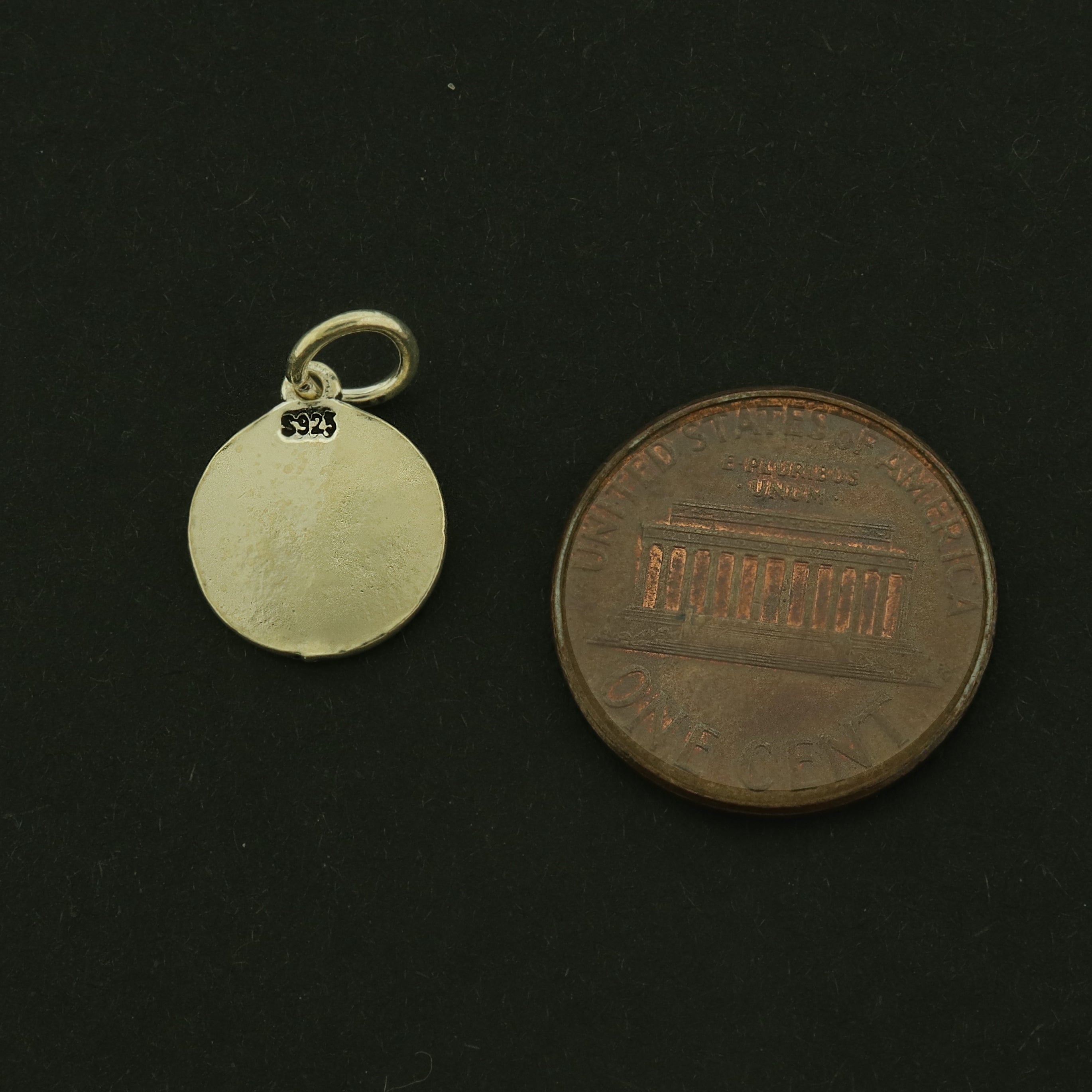 Lotus Flower Sterling Silver Charm - ST074