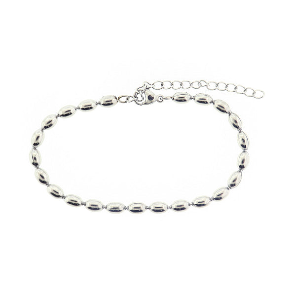 304 Stainless Steel Ball Chain Bracelet 6.69" - 4mm - 1 Bracelet - Choose Your Tone