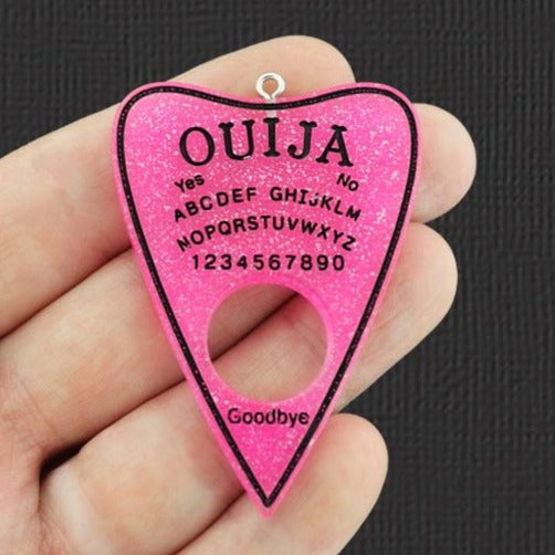 Ouija Board Planchette Resin Charm - Choose Your Color!