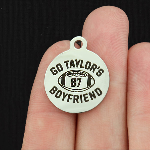 Go Taylor's Boyfriend Stainless Steel Charms - BFS001-8210