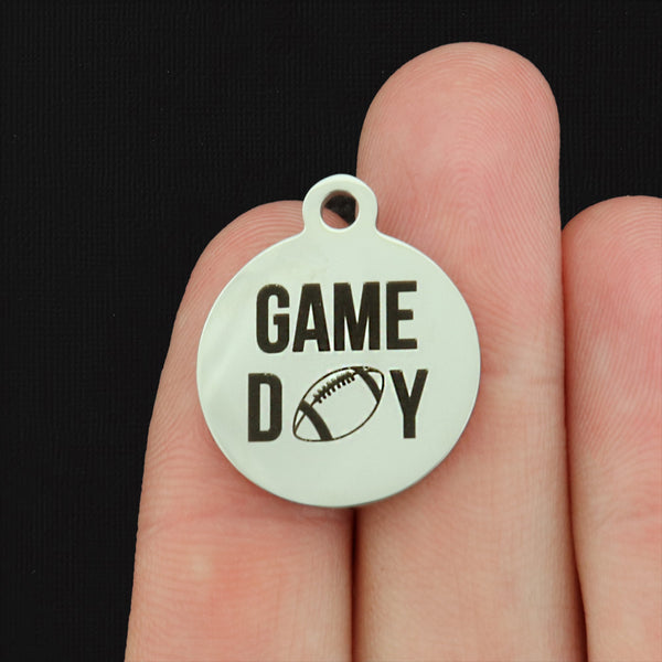 GAME DAY Stainless Steel Charms - BFS001-8212