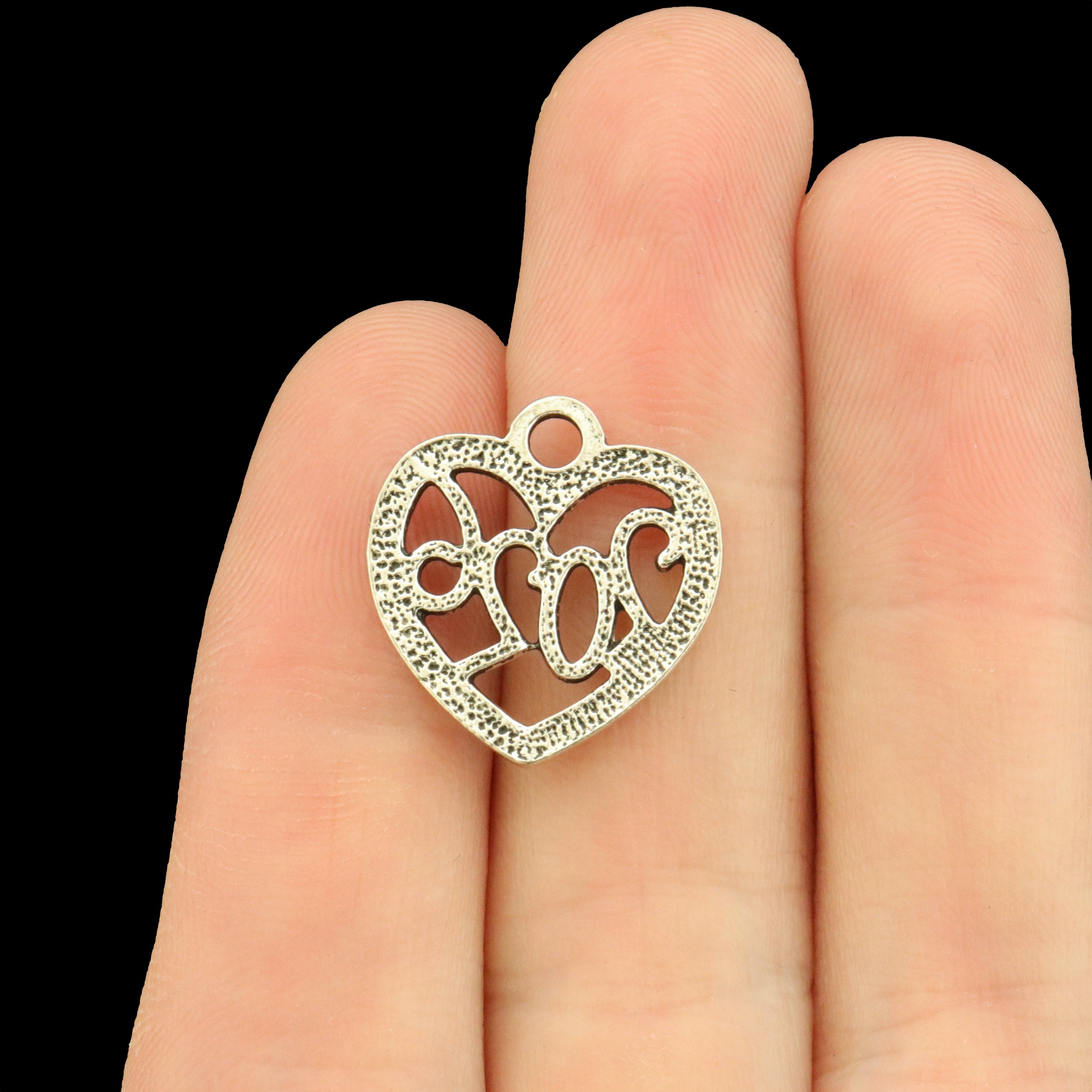 6 ans 2025 breloques argentées antiques - SC2172