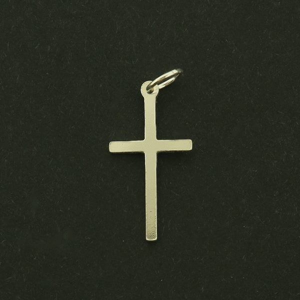 Cross Sterling Silver Charms - Religious Pendant - ST023