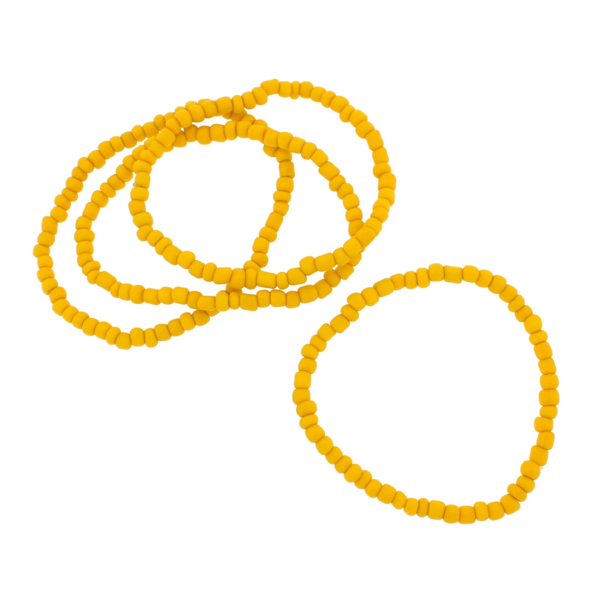 Seed Glass Bead Bracelet - 65mm - Choose from 20+ Colors! - 1 Bracelet