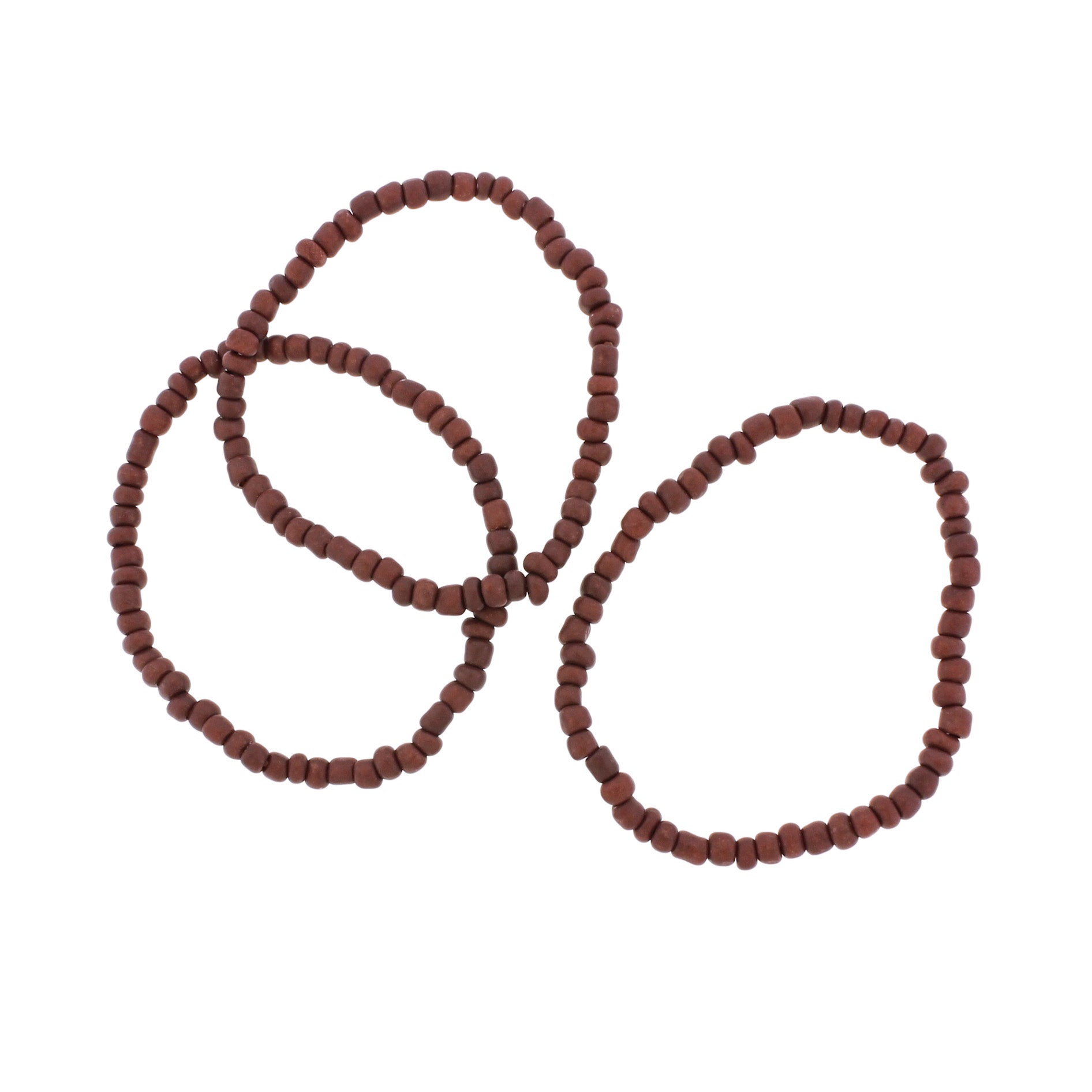 Seed Glass Bead Bracelet - 65mm - Choose from 20+ Colors! - 1 Bracelet