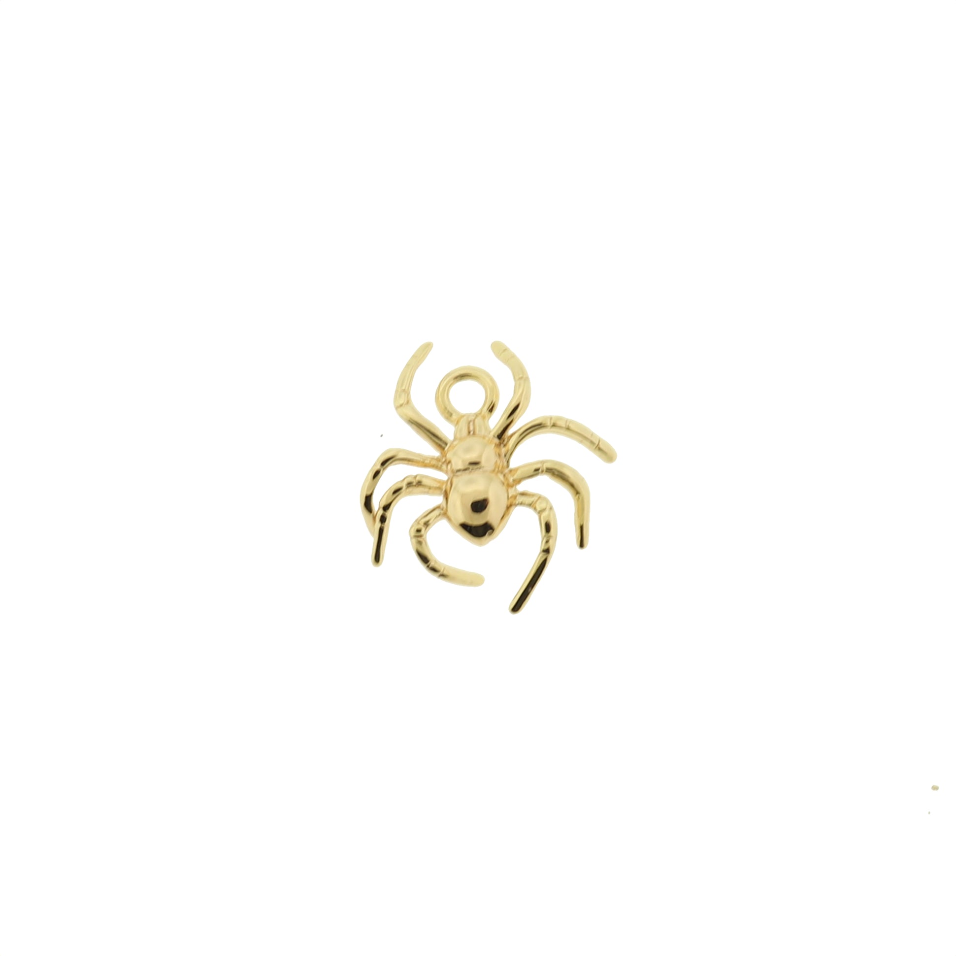 Spider Plated Copper Charms 3D - Choose Your Tone