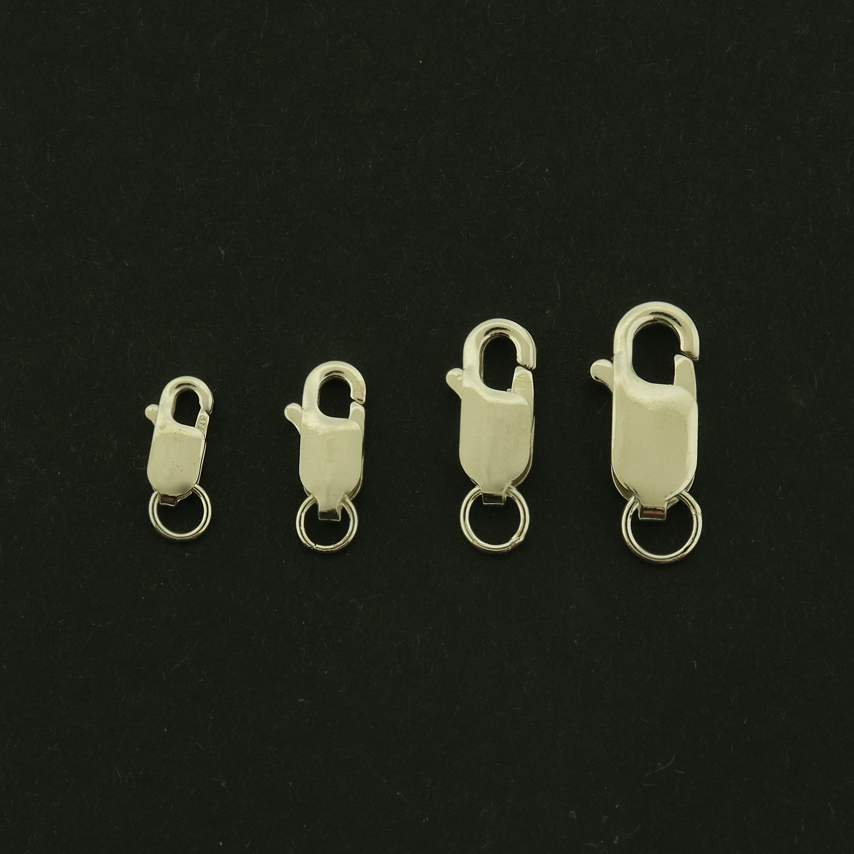 Sterling Silver Lobster Clasp - Choose Your Size - 1 Clasp