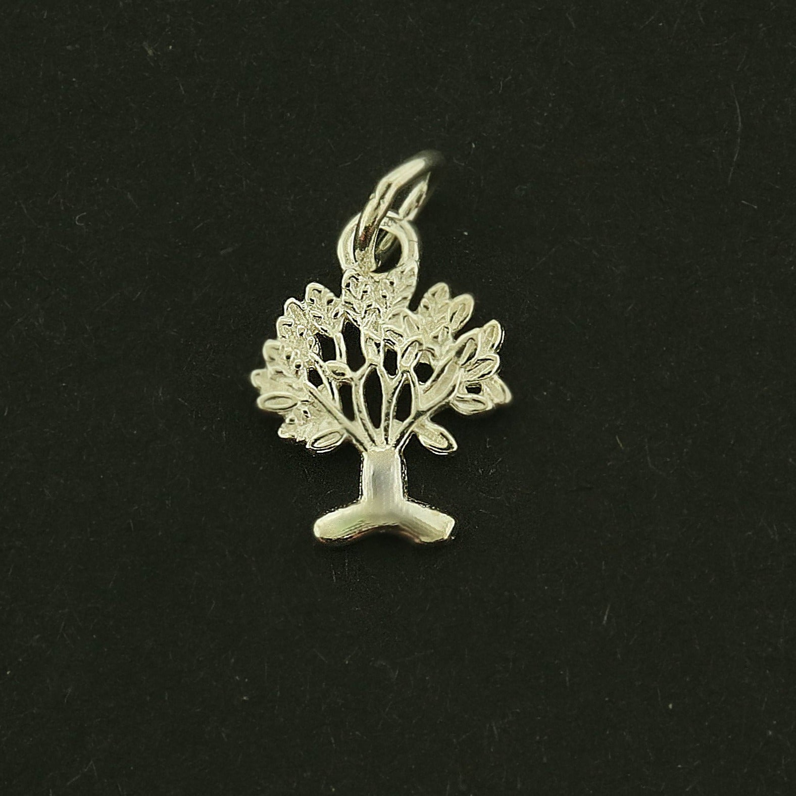 Tree Sterling Silver Charm - Nature Pendant - ST122