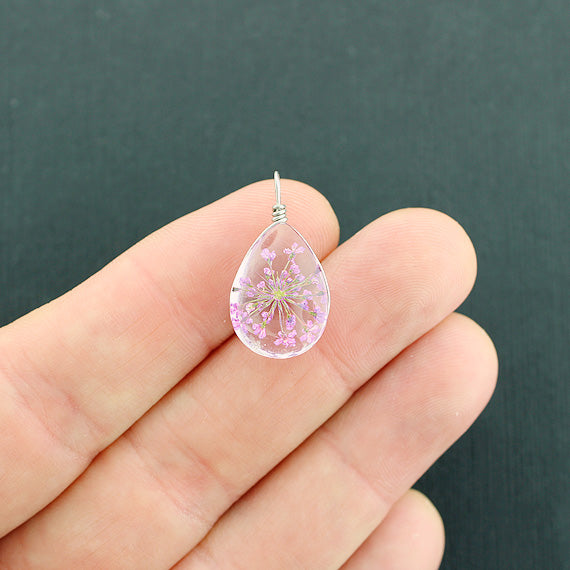 Wish Pendentif Verre Charm - Z606