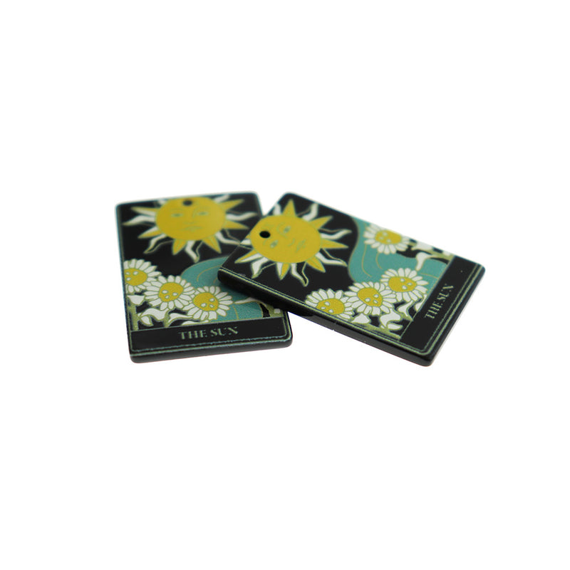 2 Tarot Card Acrylic Charms - Choose Your Card!
