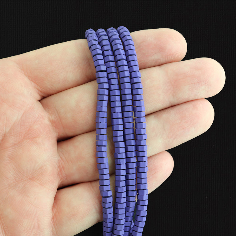 Octagon Hematite Beads - 5mm - 1 Strand 180 Beads - Choose Your Color!