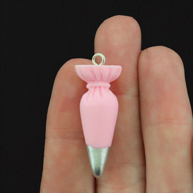 2 Icing Piping Bag Resin Charms 3D - K351