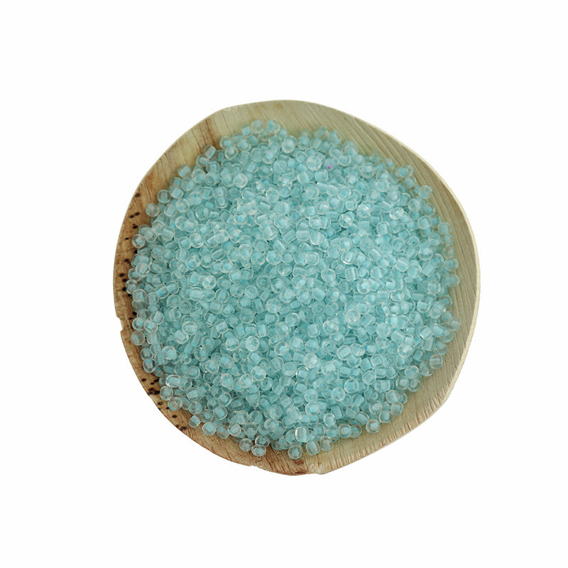 4160 Glow in the Dark Seed Glass Beads - 100 grams - 3mm - Choose Your Color!
