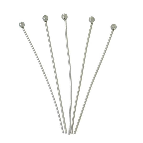 Stainless Steel Ball Head Pins - 30mm - 50 Pieces - PIN44