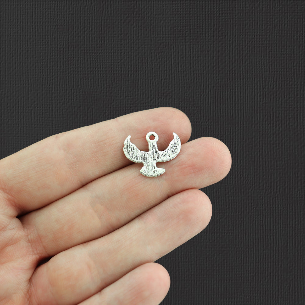 10 Goddess of Truth Antique Silver Tone Charms - SC2830