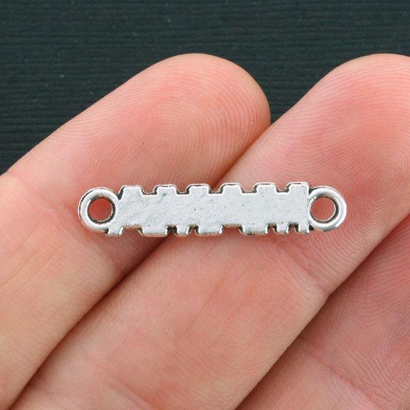 10 Mama Connector Antique Silver Tone Charms - SC4058