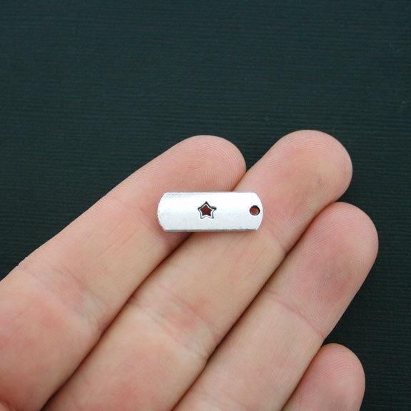 10 Miracle Antique Silver Tone Charms - SC4507