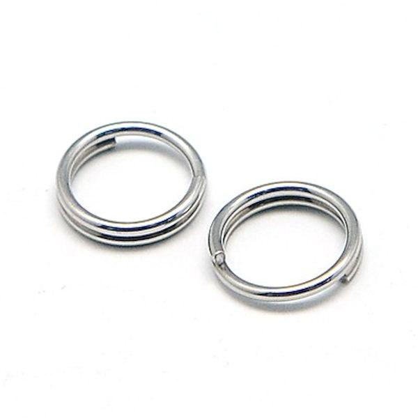 Stainless Steel Split Rings 6mm x 1.2mm - Open 16 Gauge - 100 Rings - SS018