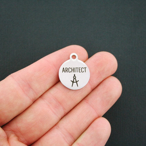 Architect Stainless Steel Charms - BFS001-1092