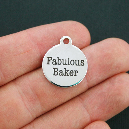 Fabulous Baker Stainless Steel Charms - BFS001-0114